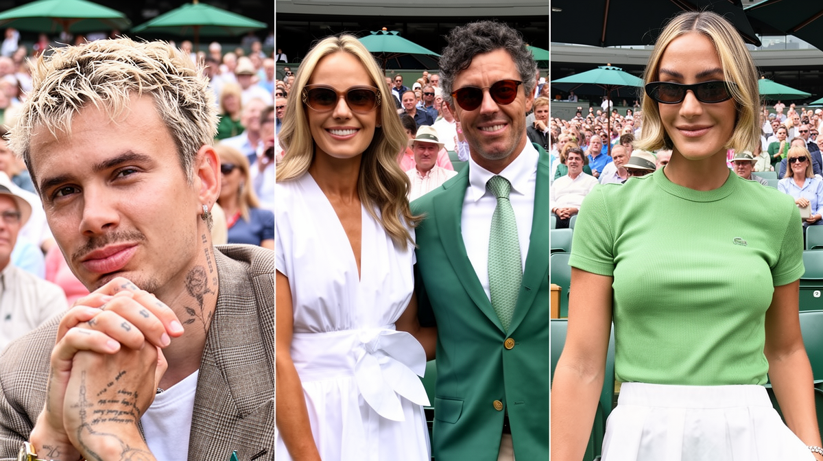 征途国际pg官网下载 - 24小时直击 | Wimbledon 2026 第3日：、Rory McIlroy与Frankie Bridge 现场观战